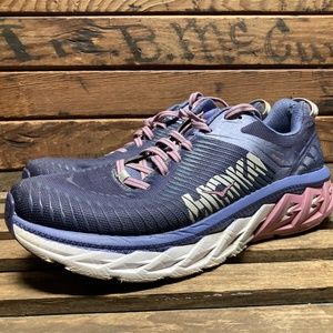 Hoka One One Arahi 2 Womens Size 10.5 Blue Pink
